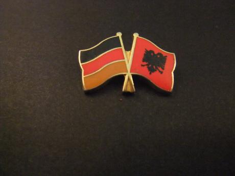 Vlag Duitsland -Albanië